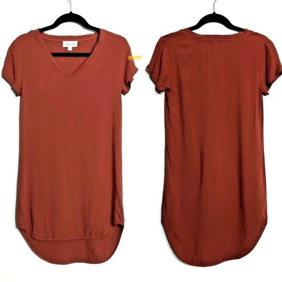 Anthropologie | Cloth and Stone High Low Shirt Dress - Picture 1 of 5